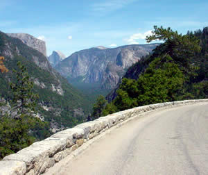 Photo of Yosemite Valley from Hwy 41