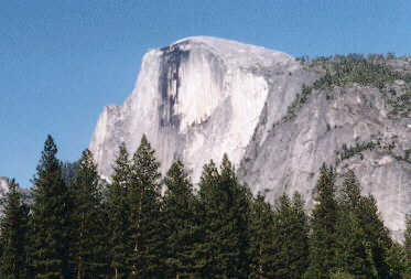 Picture of Half Dome in Yosemite National Park... for a weekend vacation!
